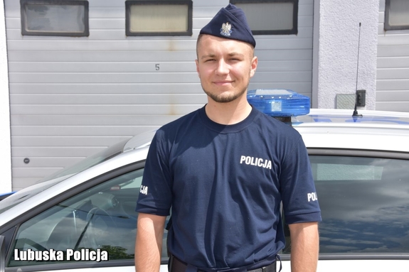 Szymon od kilku dni jest policjantem - rozmowa z nowym funkcjonariuszem
