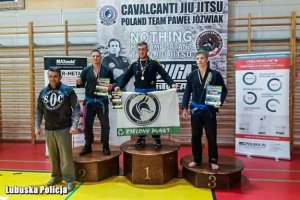 Lubuski policjant wicemistrzem Europy w brazylijskim jiu-jitsu