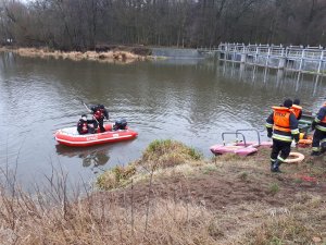 Bezpieczne Ferie- pokazy ratownicze nad wodą