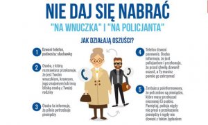 Droga Babciu! Drogi Dziadku! Nie dajcie się oszukać!