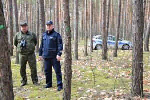 Wspólne działania Policji i Straży Leśnej podczas akcji „Kłusownik”