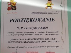 Podziękowanie.