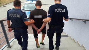 38-latek zatrzymany za rozbój.