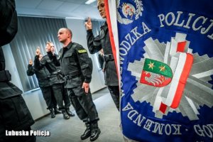 Ślubowanie policjantów