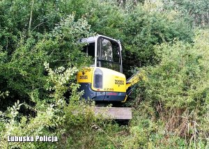 Skradziona w Niemczech koparka warta ponad 160 tys. zł.