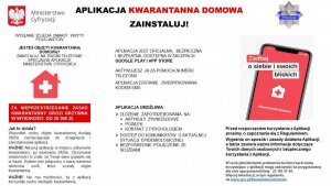 Bezpłatna aplikacja „Kwarantanna domowa”