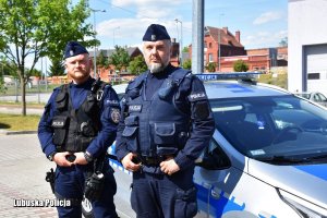 Policjanci Ogniwa Patrolowo- Interwencyjnego