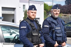 Policjanci Ogniwa Patrolowo- Interwencyjnego KPP Żagań