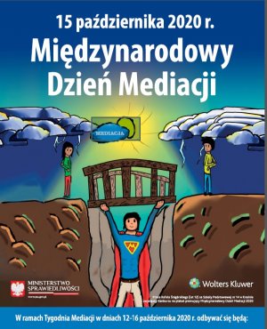 Plakat Międzynarodowego Dnia Mediacji