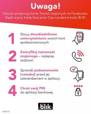 ostrzeżenie przed oszustami