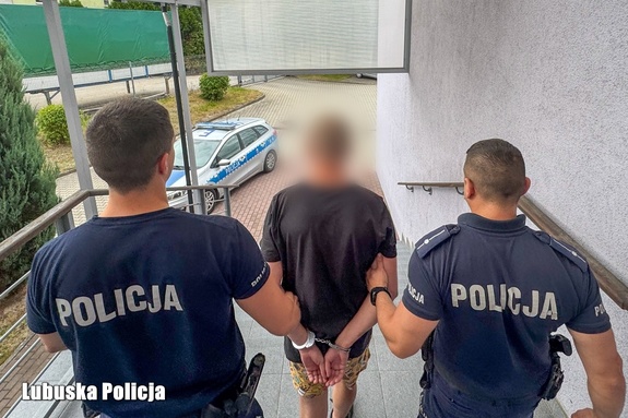 19-letni wandal ustalony i zatrzymany przez policjantów
