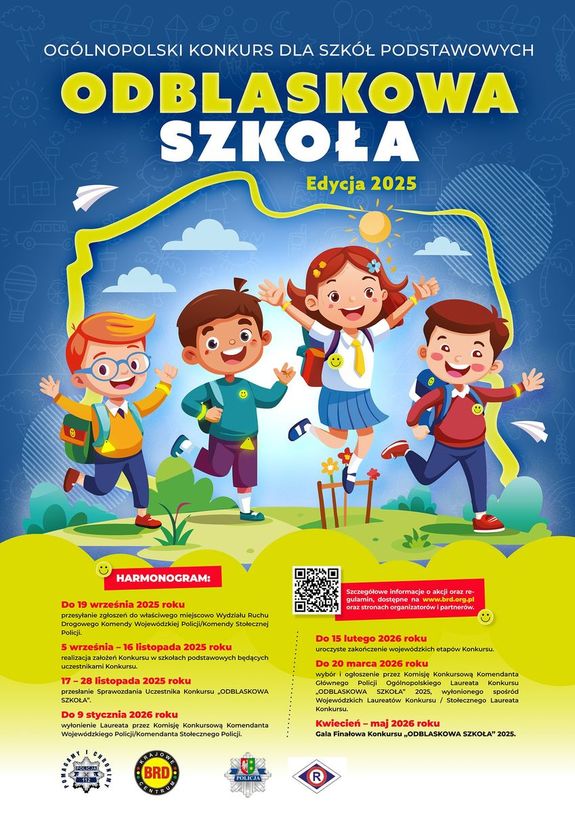 „Odblaskowa Szkoła” 2025 – rusza I edycja lubuskiego konkursu
