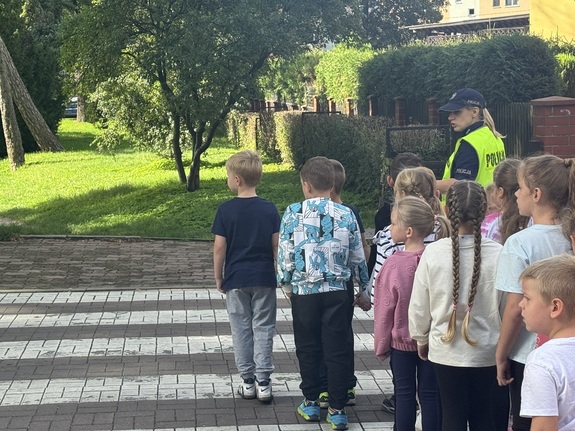 Bezpieczna droga do szkoły z żagańską Policją
